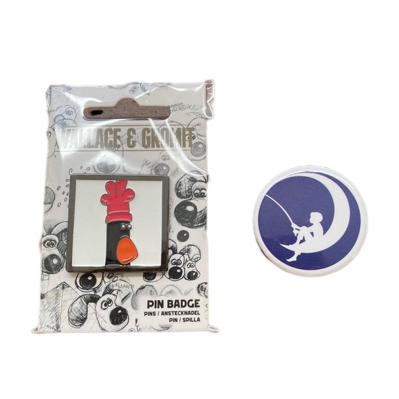 Wallace & Gromit  and Dreamworks Logo Pins - Picture 2 of 5
